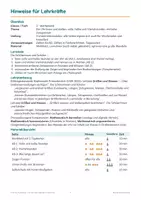 Vorschau - Arbeitsblätter - Uhrzeit Klasse 2 – volle, halbe und Viertelstunden lesen und stellen: differenziert mit Lösungen - Seite 1