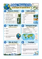 Vorschau - Arbeitsblätter - Spickzettel Erdkunde Klimazonen der Erde - Sek I Klasse 5-7 - Seite 1