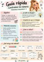 Vista previa - Refuerzo / NEE / Materiales de apoyo - CONSTRUIMOS LOS NÚMEROS - página 1