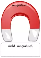 Vorschau - Arbeitsblätter - Magnetismus: Was ist magnetisch? (Aushang & Arbeitsblatt) - Sachunterricht - Kl. 1/2 - Seite 1