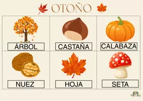 Vista previa - Refuerzo / NEE / Materiales de apoyo - Lectura Global del Otoño y Halloween - Portada