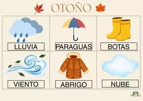 Vista previa - Refuerzo / NEE / Materiales de apoyo - Lectura Global del Otoño y Halloween - página 2