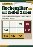 Vorschau - Arbeitsblätter - Rechengitter mit großen Zahlen Klasse 5 Gymnasium | Mathematik Sekundarstufe I | 10 Arbeitsblätter mit Lösungen als PDF - Seite 2