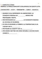 anteprima - Esercizi - VERIFICA: SCIENZIATI E STRUMENTI - Pagina 2