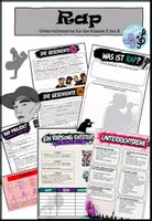 Vorschau - Unterrichtsreihen - Rap & Graffiti – Kreative Unterrichtsreihe Musik Klasse 5–8 | Hip-Hop, Podcast & Songwriting - Deckblatt