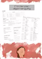 Vorschau - Lehrpläne/Lehrermaterial - Förderplan allgemeingültig / Schülerbeobachtungen - Deckblatt