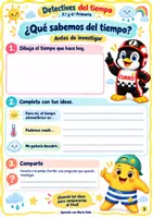 Vista previa - Unidades / Secuencias / Situaciones de Aprendizaje - Detectives del tiempo con Estrellín y Curro Situación de aprendizaje 3.º y 4.º de Primaria - página 2