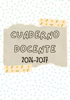 Vista previa - Para docentes: organización, planificación y formación - Cuaderno docente curso 2026-2027 - página 2
