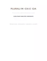 anteprima - Altro tipo di materiale - CIA e GIA al plurale - Scopriamo insieme la regola! - Pagina 2
