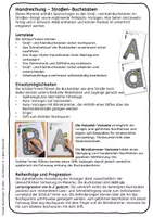 Vorschau - Arbeitsblätter - Buchstaben als Straße A-Z – nachspuren mit Autos | Motorik & Grafomotorik | Großbuchstaben - Kleinbuchstaben - Seite 1