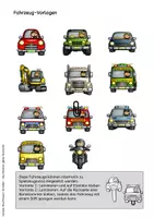 Vorschau - Arbeitsblätter - Buchstaben als Straße A-Z – nachspuren mit Autos | Motorik & Grafomotorik | Großbuchstaben - Kleinbuchstaben - Seite 3