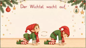 Vorschau - Spiele - Wichtel-Yoga – Weihnachtliche Bewegungspausen & Yogaübungen für die Grundschule - Seite 2