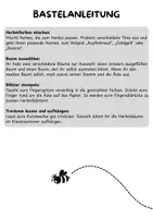 Vorschau - Mal- und Bastelvorlagen - Unser Herbstbaum – bunte Blätter mit Fingerabdrücken - Seite 1