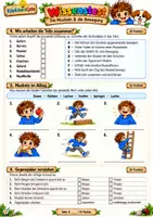 Vorschau - Test - Wissenstest: Die Muskeln und die Bewegung
Menschlicher Körper Sachunterricht - Seite 2