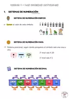 Vista previa - Refuerzo / NEE / Materiales de apoyo - RESUMEN + EJERCICIOS Tema 1 nº naturales 1º ESO - página 1