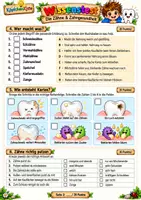 Vorschau - Test - Materialpaket Menschlicher Körper – 20 Hefte | 10 Lernhefte & 10 Wissenstests mit Lösungen - Seite 2