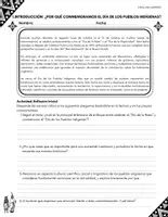 Vista previa - Hojas de trabajo - Análisis Histórico De Día de la Raza a Día de los Pueblos Indígenas-Secundaria - página 2