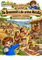 Vorschau - Anderer Materialtyp - Lernheft: Bronzezeit Erste Metalle – Zeitreise Geschichte Sachunterricht - Deckblatt