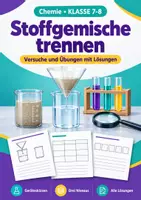 Vorschau - Arbeitsblätter - Stoffgemische trennen Klasse 7 – Chemie - Deckblatt