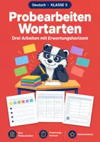 Vorschau - Test - Klassenarbeiten Deutsch und Englisch Klasse 5-8 - Seite 1
