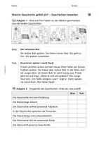 Vorschau - Arbeitsblätter - Arbeitsblatt: Bildergeschichten bewerten - Seite 2