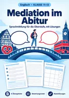 Vorschau - Arbeitsblätter - Mediation Englisch Abitur – 8 Übungstexte - Deckblatt