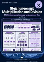 Vorschau - Unterrichtsreihen - Gleichungen mit Multiplikation und Division - Deckblatt