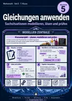 Vorschau - Unterrichtsreihen - Gleichungen anwenden – Sachsituationen - Deckblatt
