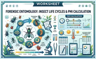 Voorbeeld - Forensic Entomology Insect Life Cycles & PMI Calculation - Voorblad