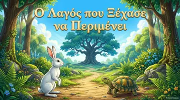 Προεπισκόπηση - Άλλος τύπος υλικού - Ο Λαγός που Ξέχασε να Περιμένει - Εξώφυλλο