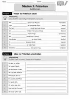 Vorschau - Arbeitsblätter - Stationsarbeit Zeitformen - 10 Stationen zu den Zeitformen - Seite 3