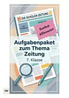 Vorschau - Arbeitsblätter - Arbeitsblätter zum Thema "Zeitung" - Deckblatt