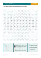 Vorschau - Arbeitsblätter - Teilbarkeitsregeln üben: 9 Ausmalbilder mit Lösungen | Mathematik Klasse 6 - Seite 3