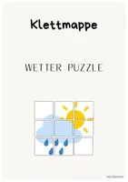 Vorschau - Arbeitsblätter - Bundle - Klettmappen zum Puzzeln - Seite 1