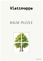 Vorschau - Arbeitsblätter - Klettmappe -Puzzle- Baum Edition - Deckblatt