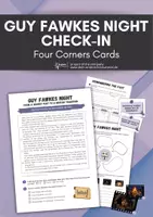 Vorschau - Arbeitsblätter - Guy Fawkes Night: Four Corners Activity, Reading & Reflection - Deckblatt