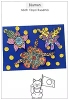 Vorschau - Stundenentwürfe - Yayoi Kusama - Kunstprojekt - Blumen - Schritt für Schritt - Seite 3