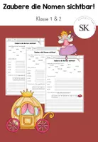 Vorschau - Arbeitsblätter - Zaubere die Nomen sichtbar! - Deckblatt