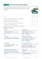 Vorschau - Test - Klassenarbeit Englisch 7 Present Perfect - Seite 3