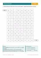 Vorschau - Arbeitsblätter - Primzahl-Labyrinthe – 5 Spielblätter mit Lösungen | Mathematik Klasse 5/6 - Seite 3