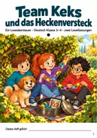 Vorschau - Stundenentwürfe - Differenzierte Lesegeschichte Klasse 3-4 – Team Keks und das Heckenversteck - Seite 2