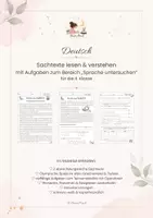 Vorschau - Arbeitsblätter - Sachtexte – mit Aufgaben zu „Sprache untersuchen“ | 3./4. Klasse - Deckblatt
