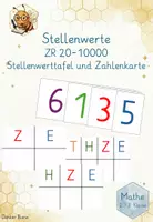Vorschau - Stationenlernen - Stellenwerttafel und Zahlenkarten - Deckblatt