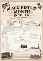 Vorschau - Arbeitsblätter - Black History Month in the UK - Stationenlernen - Deckblatt