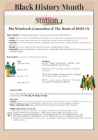 Vorschau - Arbeitsblätter - Black History Month in the UK - Stationenlernen - Seite 2
