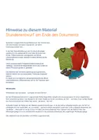 Vorschau - Stundenentwürfe - DaZ Kleidung – Wickelspiele zur Wortschatzarbeit für die Freiarbeit - Seite 1