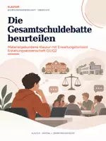 Vorschau - Arbeitsblätter - Schulentwicklung und Bildungssystem: Strukturdebatte kriteriengeleitet beurteilen – Klausur + EWH | Pädagogik Q1/Q2 - Deckblatt