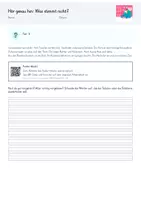 Vorschau - Arbeitsblätter - Hör genau hin: Was stimmt nicht? Schneefall in den Sommerferien Anybook Pro - Seite 3