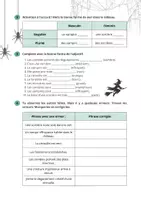 Vorschau - Arbeitsblätter - Le bal de Halloween ⎮ Qui est déguisé en quoi - L’accord des adjectifs - Seite 2