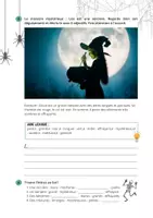 Vorschau - Arbeitsblätter - Le bal de Halloween ⎮ Qui est déguisé en quoi - L’accord des adjectifs - Seite 3